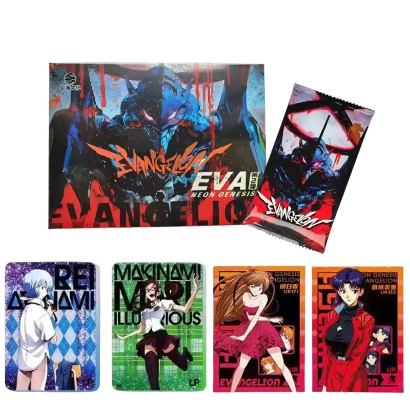 

Neon Genesis Evangelion Vol.2 Booster Box EVA Trading Cards with Rei Ayanami Rare Collectible Cards for Anime Fans