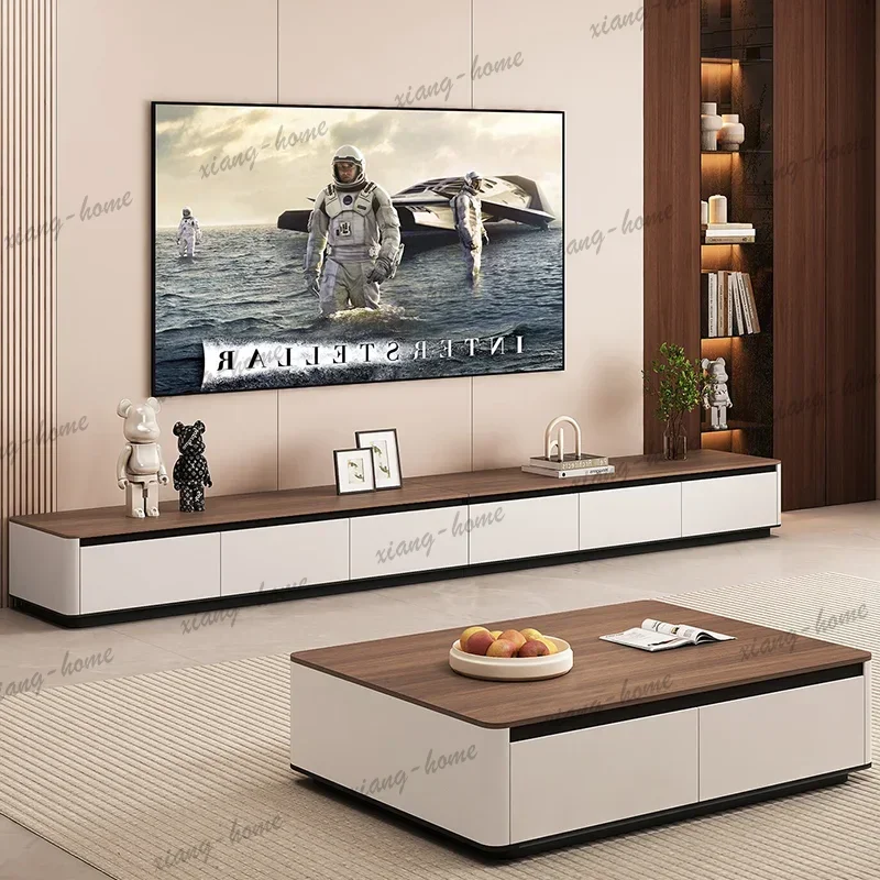 Factory Direct Floor Design Tv Stand Modern Luxury Elegant Aesthetic Tv Stand Minimalist Premium Meuble Télévision Salon Furnitu