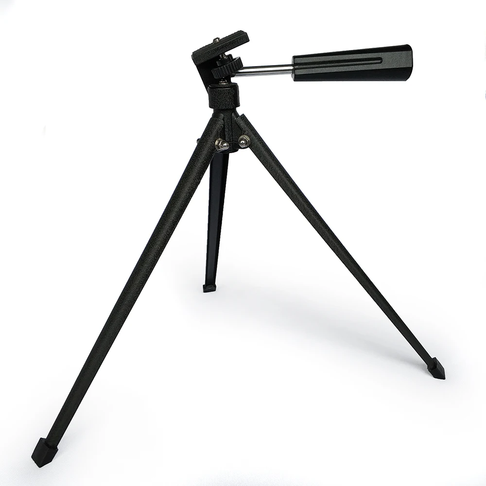 

Lightweight Camera Mount Tripod Stand Metal Equatorial Mount Tripod Pan Head for Phone Monocular Binocular Spotting Scope