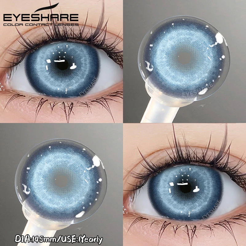 EYESHARE 2 Stück Cosplay farbige Kontaktlinsen für Augen, Halloween, farbige Schüler, Anime-Augen, blaue Kontaktlinsen, rot, niedliche Kontaktlinsen – Detail 31