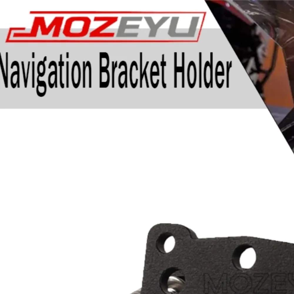 MOZEYU GPS Phone Navigation Mounting Bracket Adapter Holder For Kawasaki KLR650 2008-2025 2026 KLR 650 2024 2023 2022 2021 2020