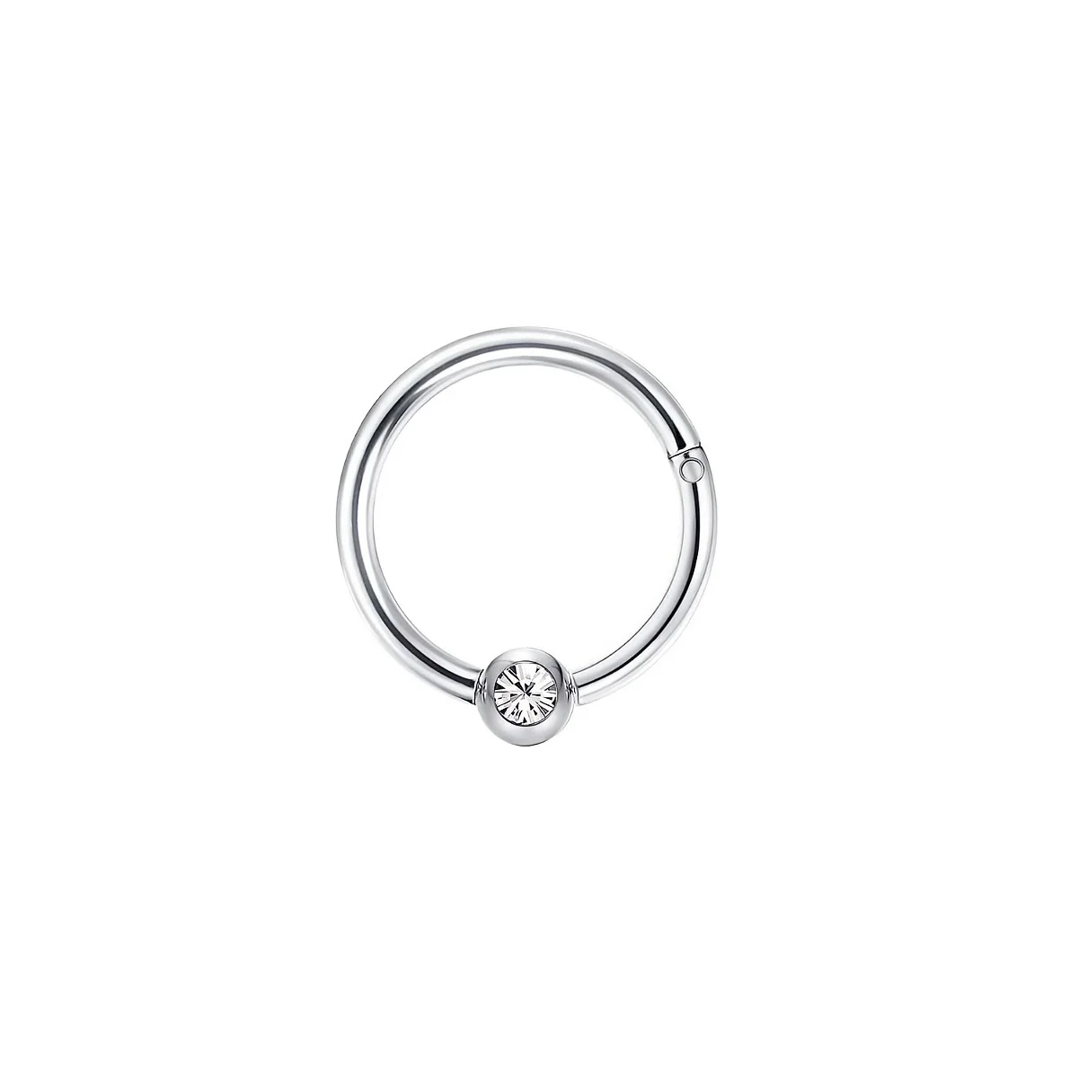 1-5 Stück 16G Mode 316L Edelstahl CZ Scharnier Septum Clicker Nasenring Ringe, Daith Helix Tragus Knorpel Piercing Schmuck – Detail 6