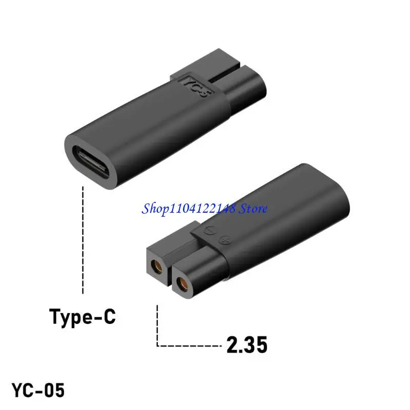 P9FA Professional Type-C Power Adapter Shaver Charging Adapter Replacements Type-C Shaving Adapter Heads