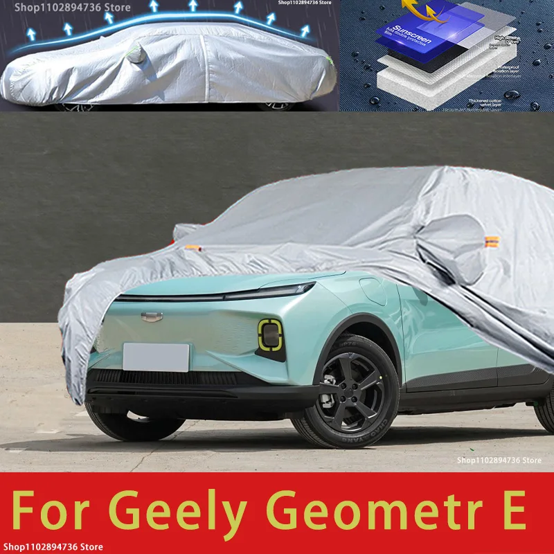 

Защитный чехол для Geely Geometr E, защита от солнца, защита от охлаждения, автомобильная одежда, защита краски автомобиля