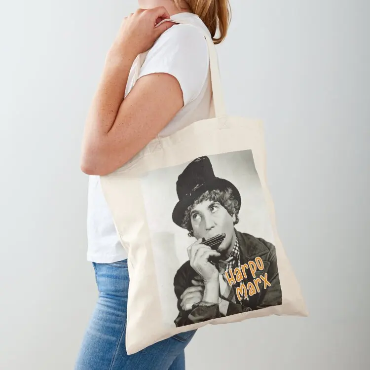 

Harpo Marx Tote Bag shopper bags tote bags men custom tote bag Eco bag