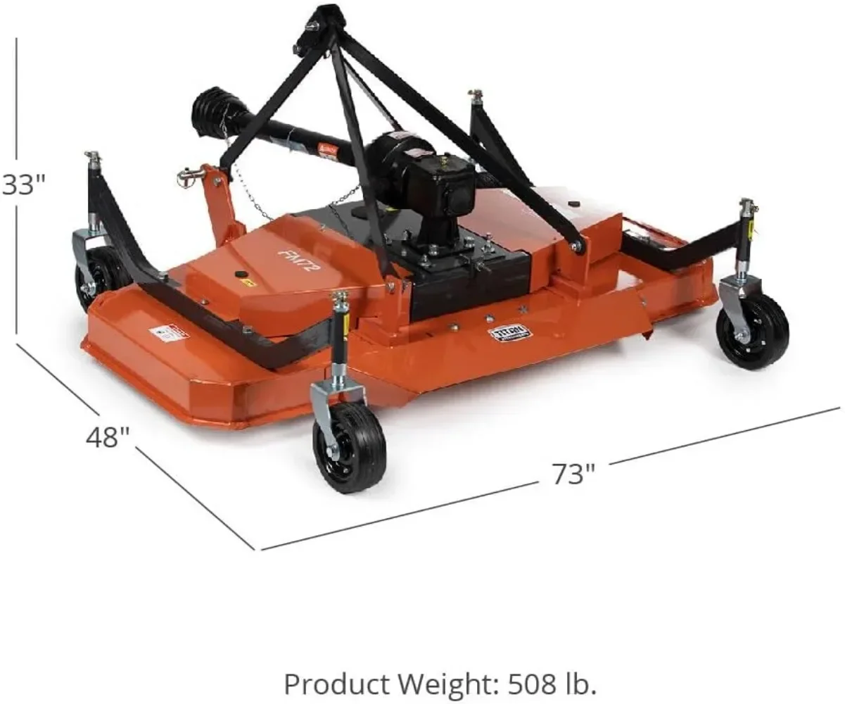 3 Point PTO Finish Mower 72