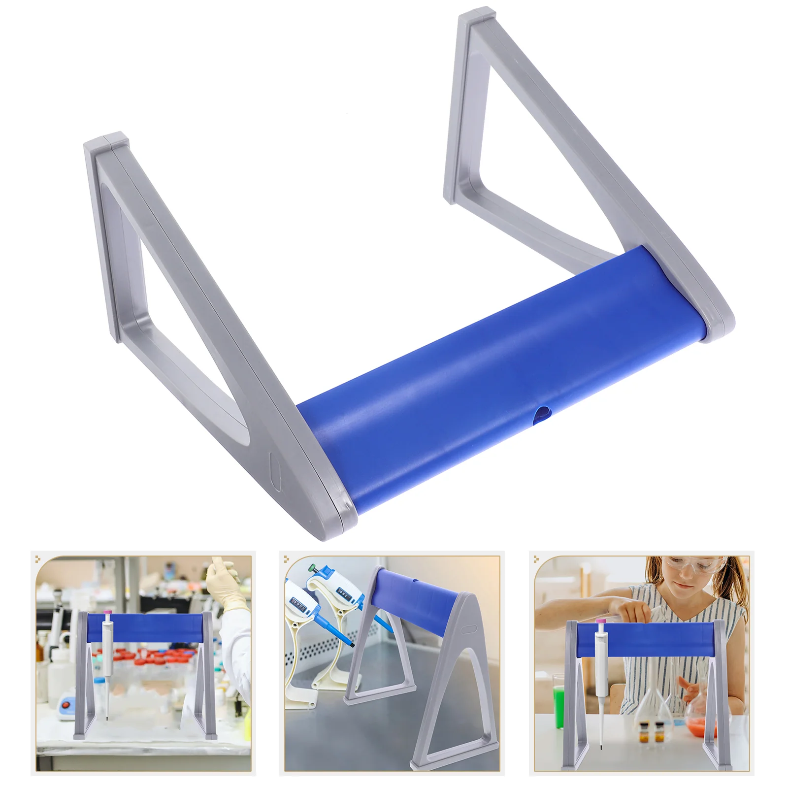 

Pipette Rack Sampling Laboratory Holder Tool Stand Tools Linear Storage Hanging Baby Display for Multiple Pipettes