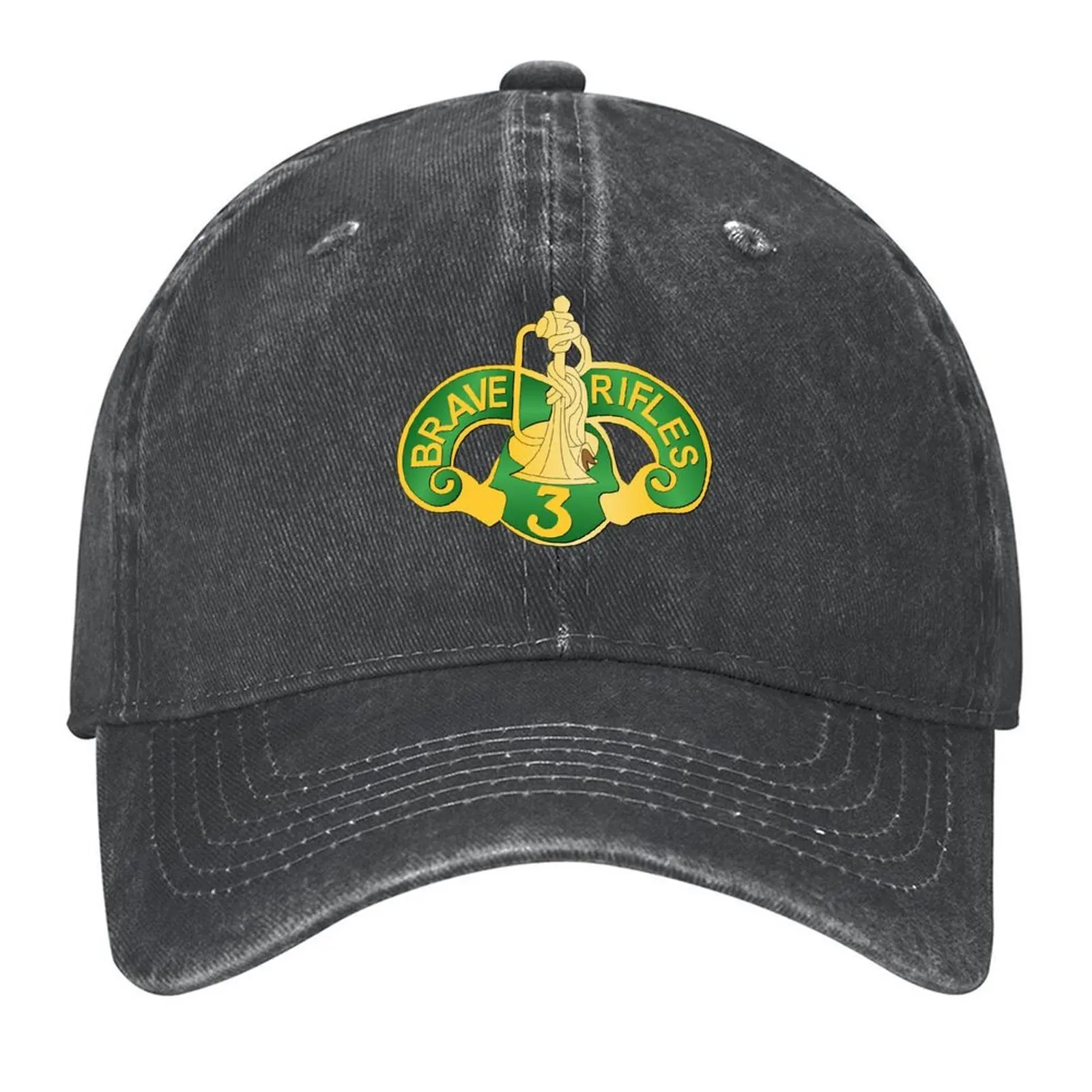 

SSI - 3rd ACR Baseball Cap Vintage fishing hat fishing caps man Snap Back Hat For Girls Men's