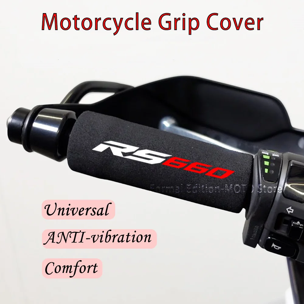 

Sponge Grip for Aprilia RS 660 Motorcycle Handlebar Grips Anti Vibration for RS 660 TROFEO Non-Slip Accessories