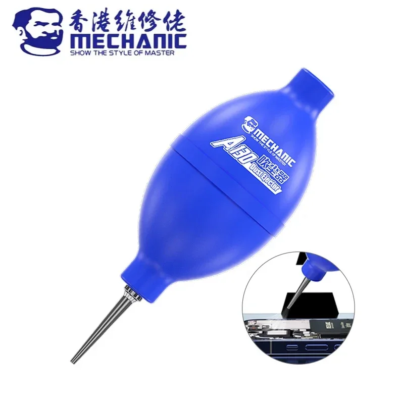 MECHANIC A130 Powerful Dust Ejector Silicone Air Blow Ball Dust Blower For PCB Board Keyboard Camera Lens Dust Clean Tool
