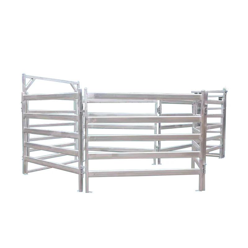 High Quality Heavy-Duty Galvanized Corral Panels Waterproof Rural Fencing For Cattle Horses Sheep Cows Animal Cages