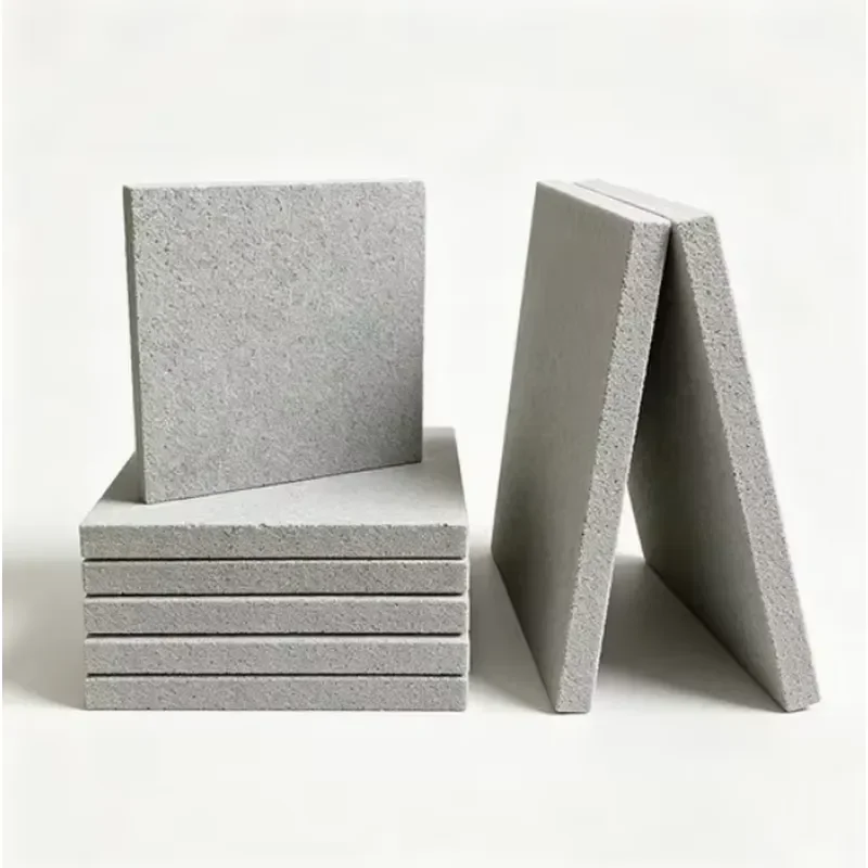 Modern Lightweight Perforated Porous Inorganic Fireproof Thermal Insulation Fiber Cement Exterior Wall Panel Factory Supply