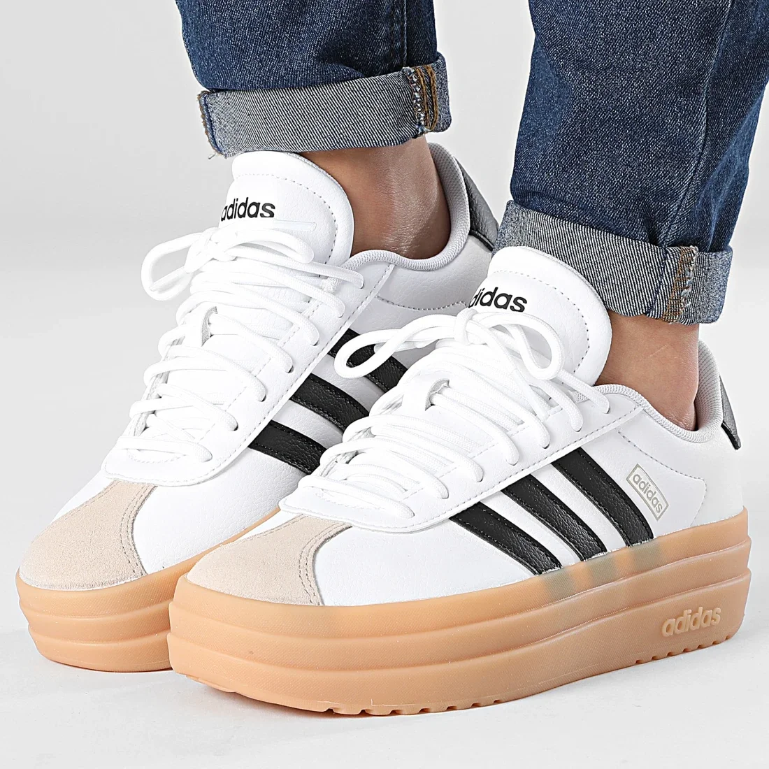 Zapatillas Adidas VL Court Bold - Zapatillas Adidas Mujer - Sneakers Mujer Adidas - Zapatillas Planas Mujer