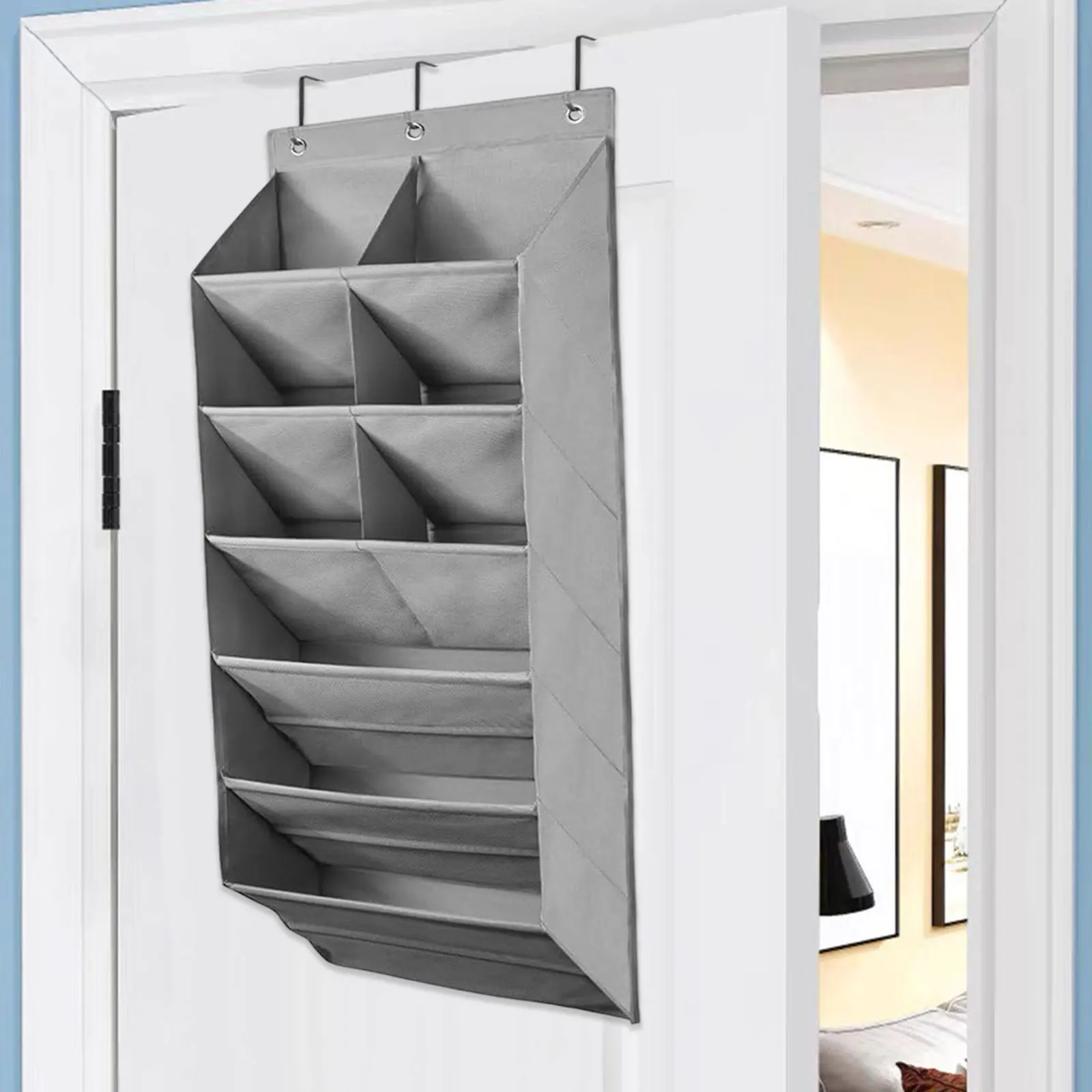 

The Door Shoe Organizer Hanging Shoe Holder Organizer Baby Items Toys Hats Little Gadgets Multifunctional House Decoration