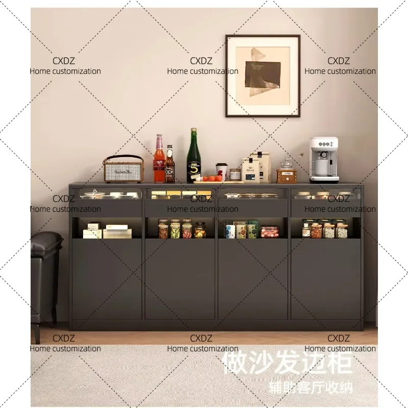XXCurio Wine Living Room Cabinets Luxury Pantry Bookcase Sideboards Organizer Cabinets Storage Gabinete   Furniture