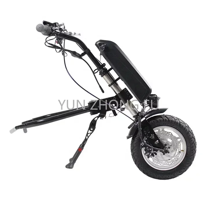 

12inch Electric Wheelchair Kits Electric Wheelchair Attachment Handcycle Handbike Front Hub Motor 350w