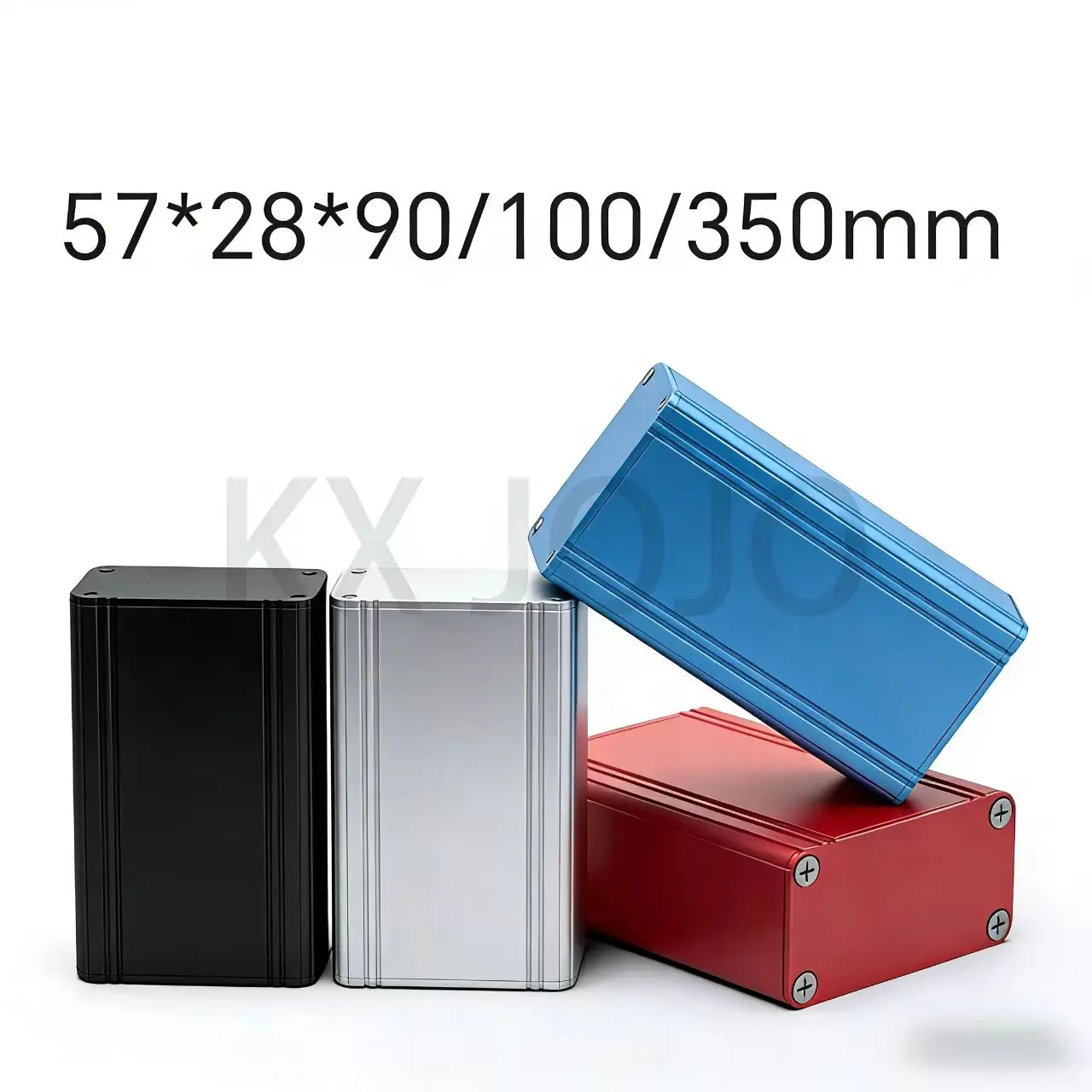 

Small Aluminum Enclosure Box for Electronic Projects - Integrated 57x28x80/90/100/350mm Industrial Project Enclosure