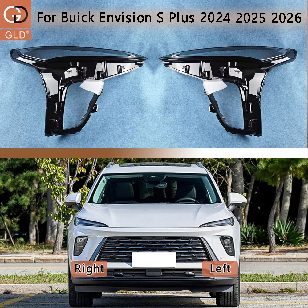 

Car Accessories Lampshade Head Lampe Cover Car Front Headlight Lens Cover Lights Shell For Buick Envision S Plus 2024 2025 2026