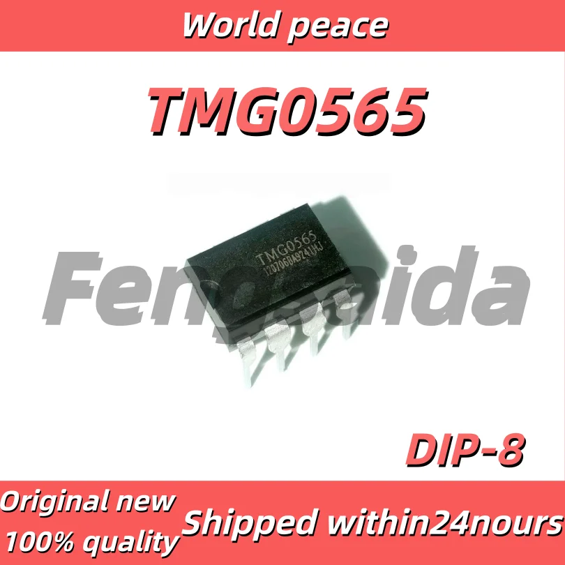 (1-10pcs)100% Brand New Original TMG0565 Through-Hole DIP-8 Green Low-Power Switch Mode Power Supply Controller IC Chip