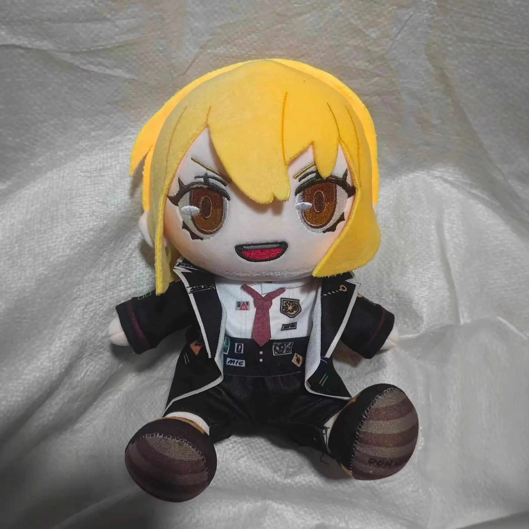 Limbus Company Game Don Quixote 20cm Plush Doll Stuffed Toy Sitting Pose Cute Collectible Plushie Fan Gift for Game Fans Decor