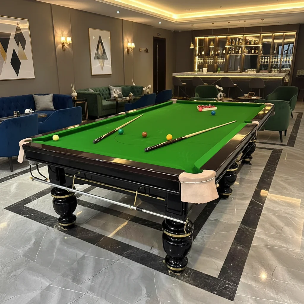 Tournament International Standard Wood Cushion Snooker Table 12ft 10ft Game Play Snooker Table Usa with Wholesalepromote sales