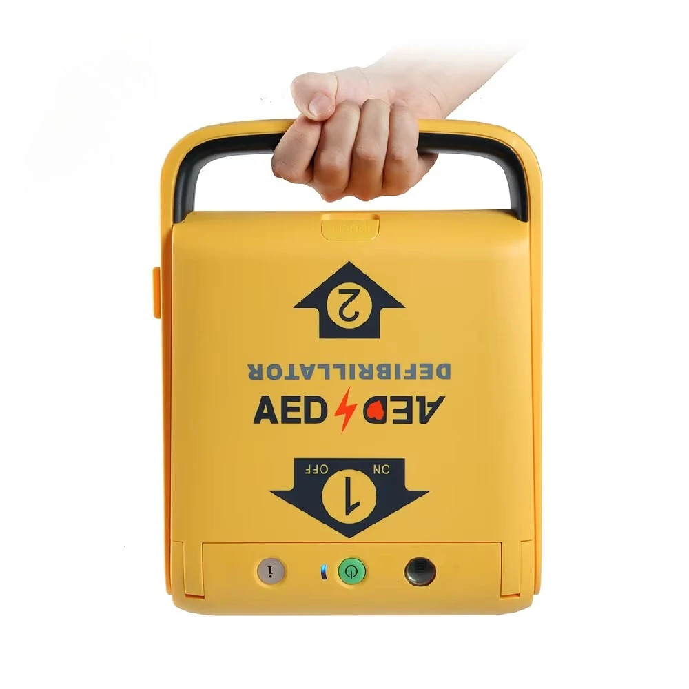 First-Aid Device Portable Biphasic AED Defibrillator Medical Portable AED Cardiac AED Automated External Defibrillator
