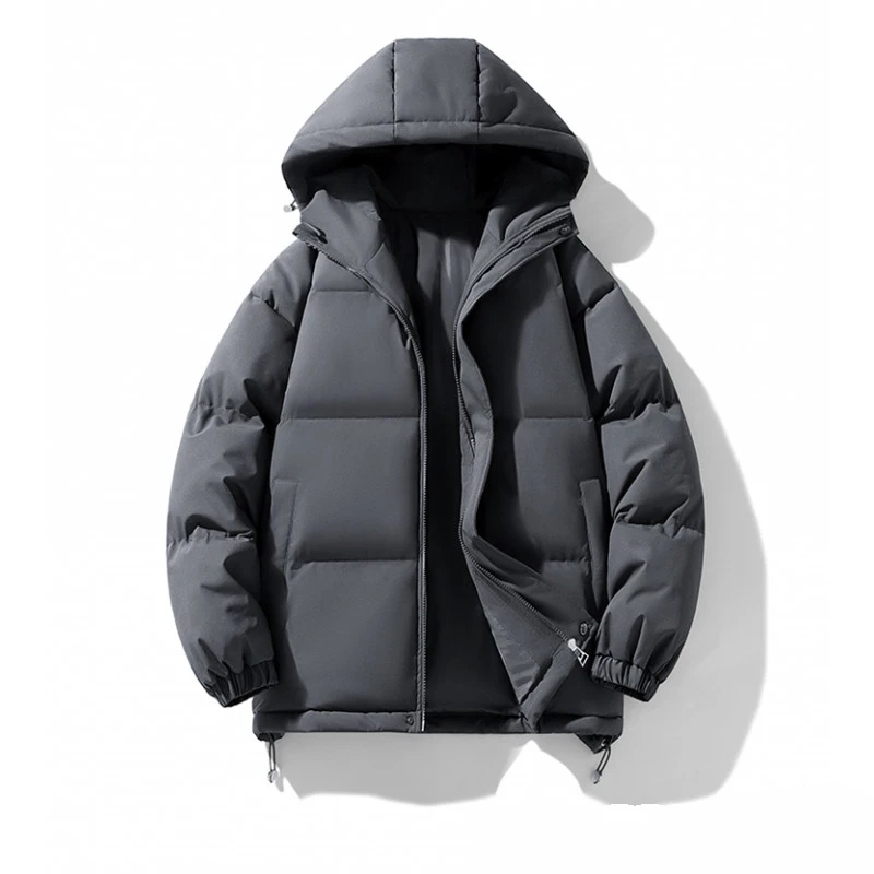 Men's Fashion Windbreaker Parka Coat Overcoat Windproof Casual Autumn Winter Warm Hombre New Male Jacket Streetwear Outdoors