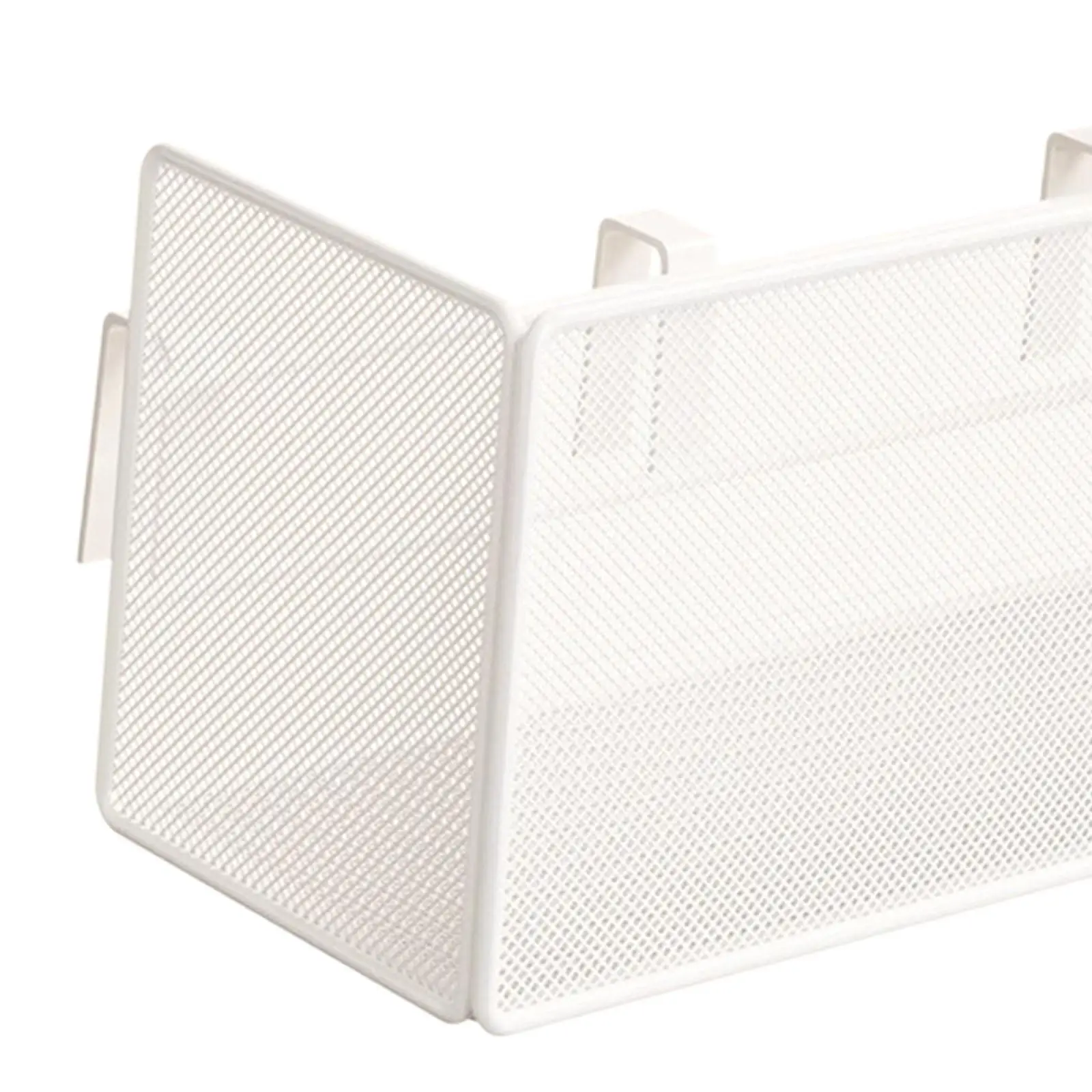 Under Desk Storage Basket Accessories Multifunctional Decorative Simple Storage Basket for Cabinet Home Crafts Books Counter