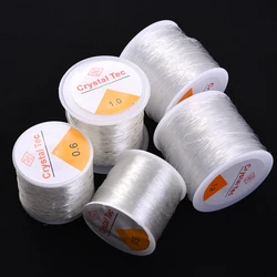 iYOE 0.4-1.5mm Colorful Crystal Elastic Cord For Jewelry Making Bracelet Necklace Line High-Elastic String Stretch Rubber Rope
