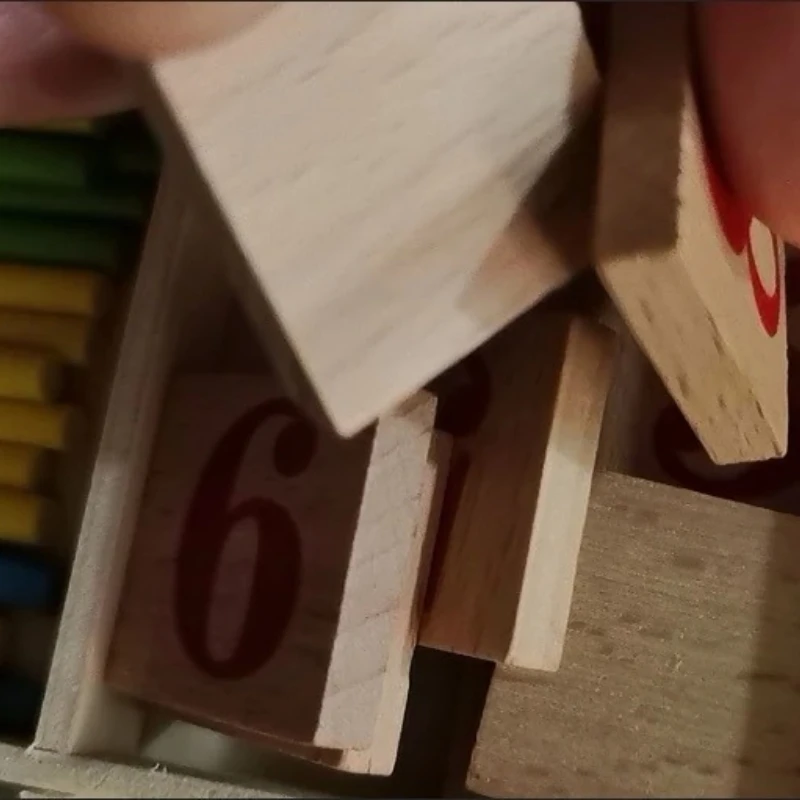 Set di giochi di matematica per famiglie Bastoncini per il conteggio dei colori Adddizione di giocattoli Concorso di sottrazione EcoWood Scuola materna consigliata