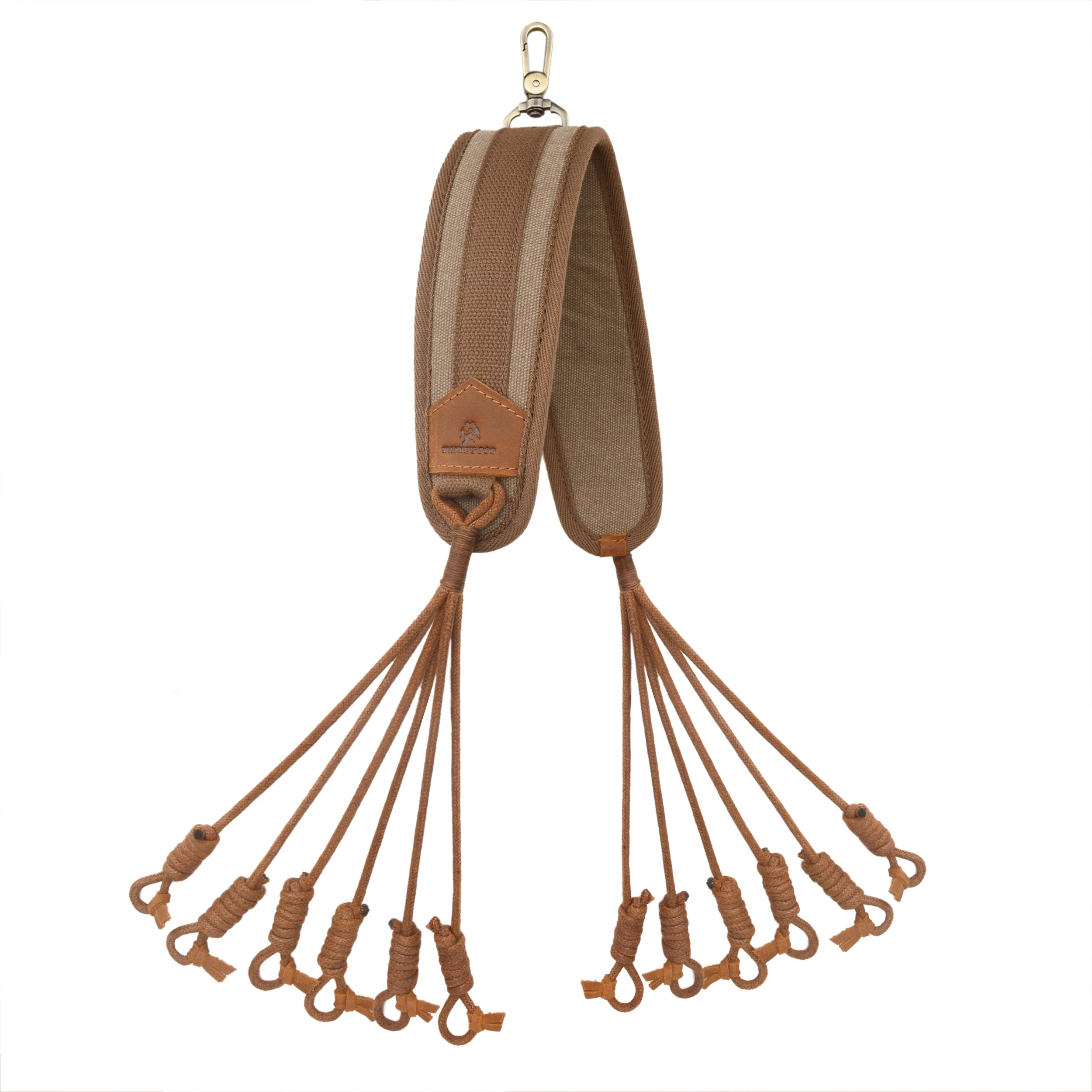 

Canvas Brid Carrier Strap Hunting Game Padded Pigeon Dove Strap with 12 Hanger Straps for Hanging Waterfowl Game/Birds