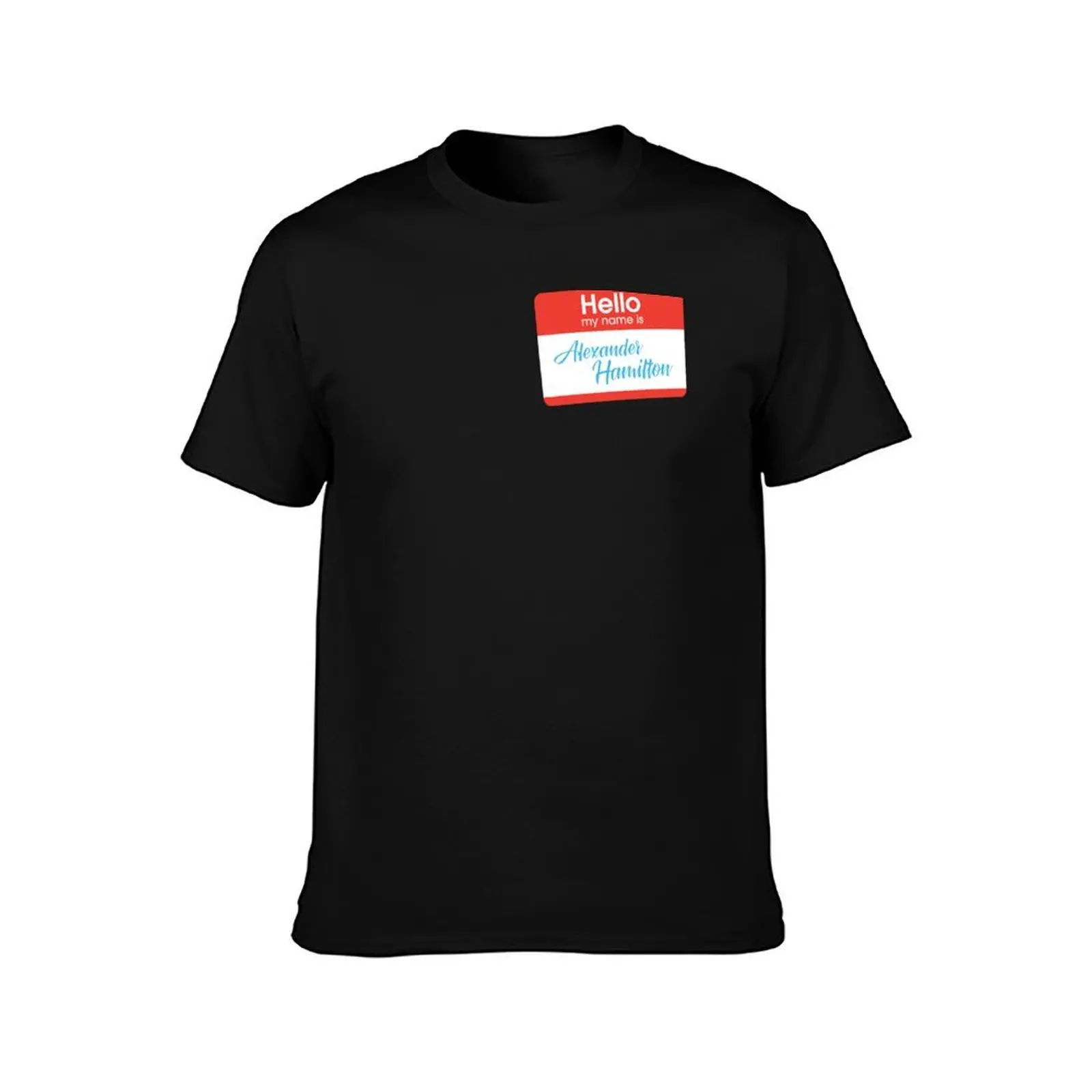 my name is alexander hamilton T-Shirt, Summer Casual Cotton Tee, Oversized Streetwear Tops, Vintage Graphic Print, 100% Cotton