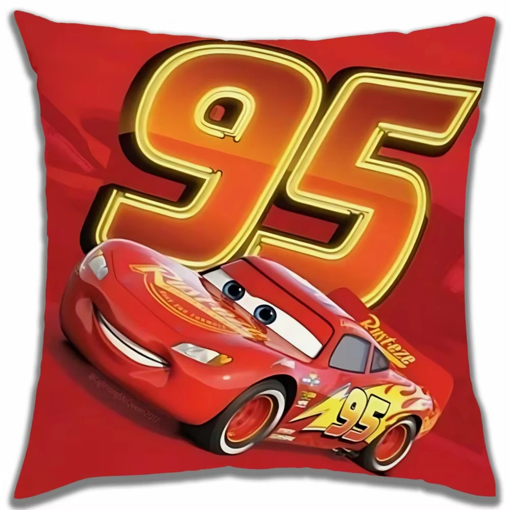 Lighting Mcqueen Decor - Lightning McQueen Autostuhl-Kissenbezug – kurzer dekorativer