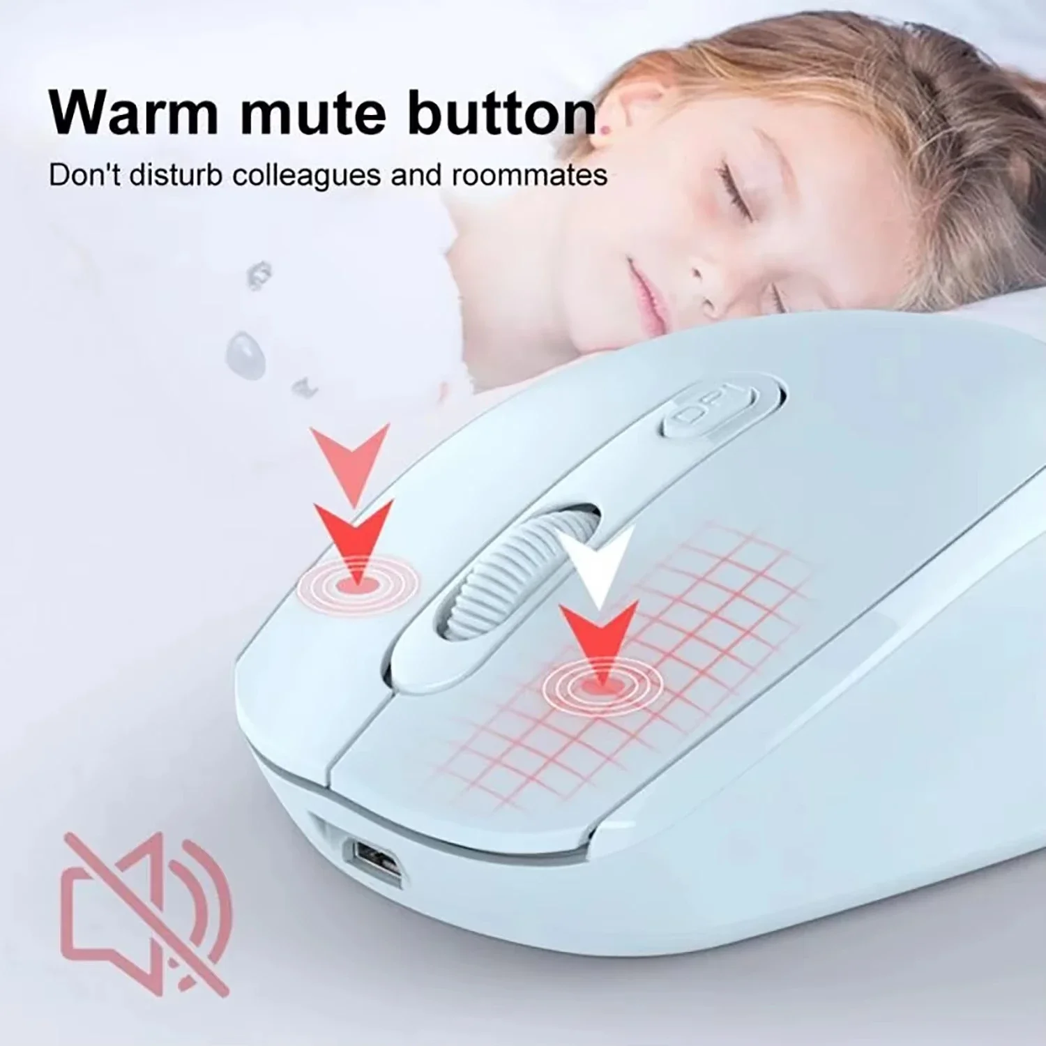 Lenovo Universal Wireless Bluetooth Mouse Rechargeable Dual-mode Silent Business Office Esports Gaming Mouse Ergonomics Mice