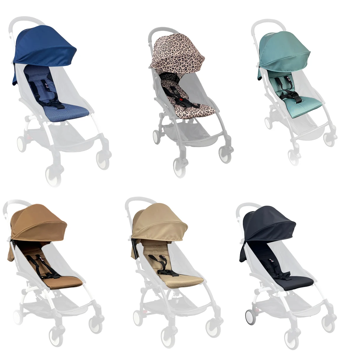 175 Degrees Stroller Hood Cushion Compatible With Babyzen YOYO2 Stroller Accessories Pram Cushion Pad Sun Shade Cushion Seat