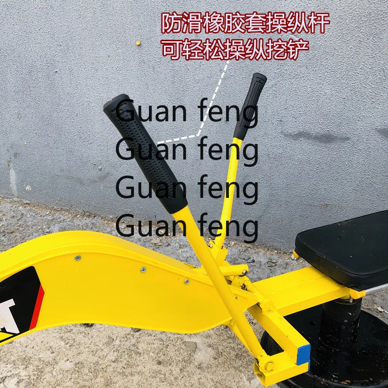 Playground Hand Excavator Engineering Truck Can Seat Large Beach  Ride Alloy Excavator