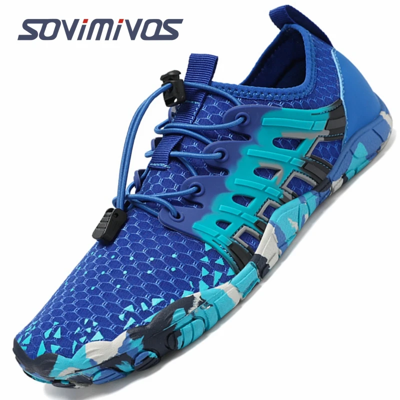 

Men's Trail Running Shoes, Lightweight Athletic Zero Drop Barefoot Shoes Non Slip Outdoor Walking Minimalist Shoes for Women