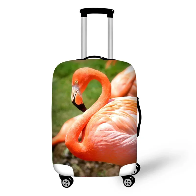 creative design travel protective cover Birds and birds print waterproof portable trunk lid suitcase rain protection cover