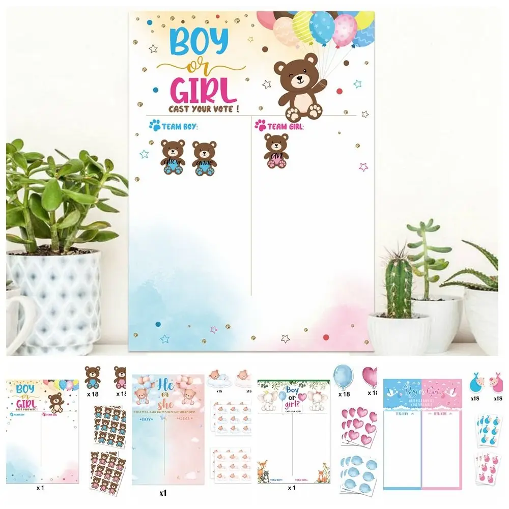 With Stickers Gender Revealed  - Board Game Festival ulasan dan harga