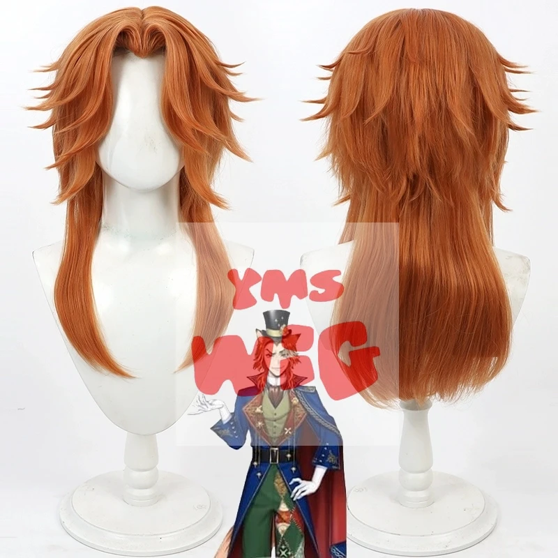 

Twisted Wonderland Fairyland Dancing Dolls and Dreamy Amusement Park Fox Cosplay Wig Brown Heat Resistant Synthetic Hair