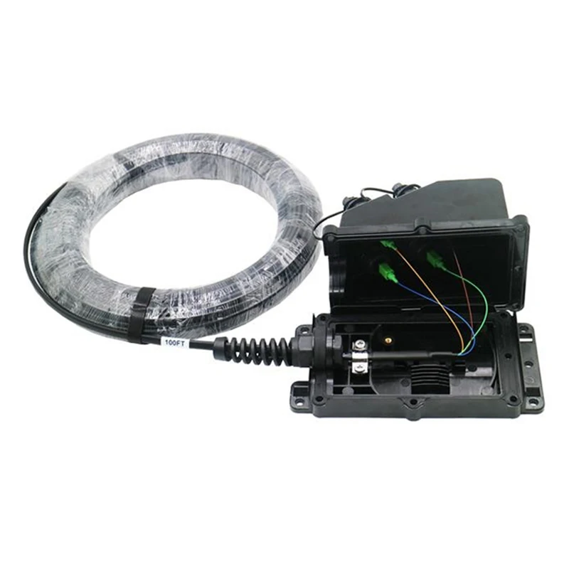 4-портовая коробка MST Corning Opti-Tap FTTH FTTA NAP Водонепроницаемая многопортовая застежка сервисного терминала