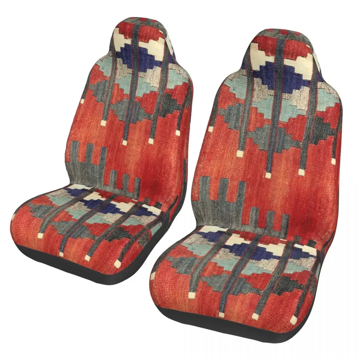 Boho Aztec Universal Car Seat Cover Four Seasons Women Ethnic Persian Tribal Car Seat Cushion Fabric Hunting
