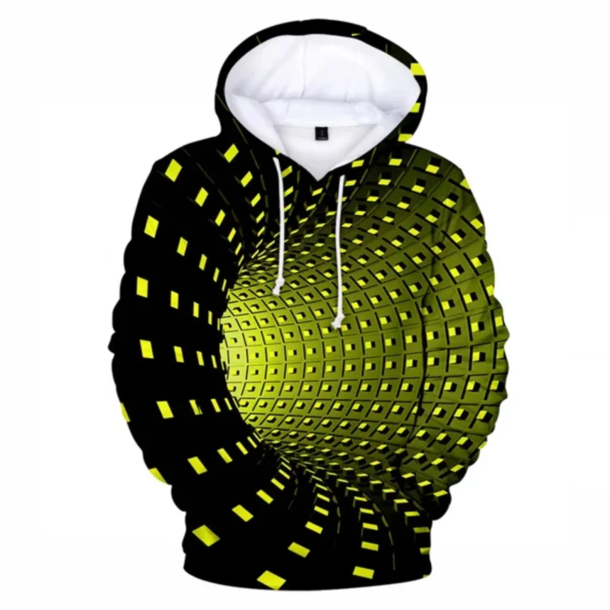 Harajuku Popular Youthful Magic Swirl Pattern Colorful Tie Dye 3D print Hoodies Sweatshirts Casual Long Sleeve Pullovers