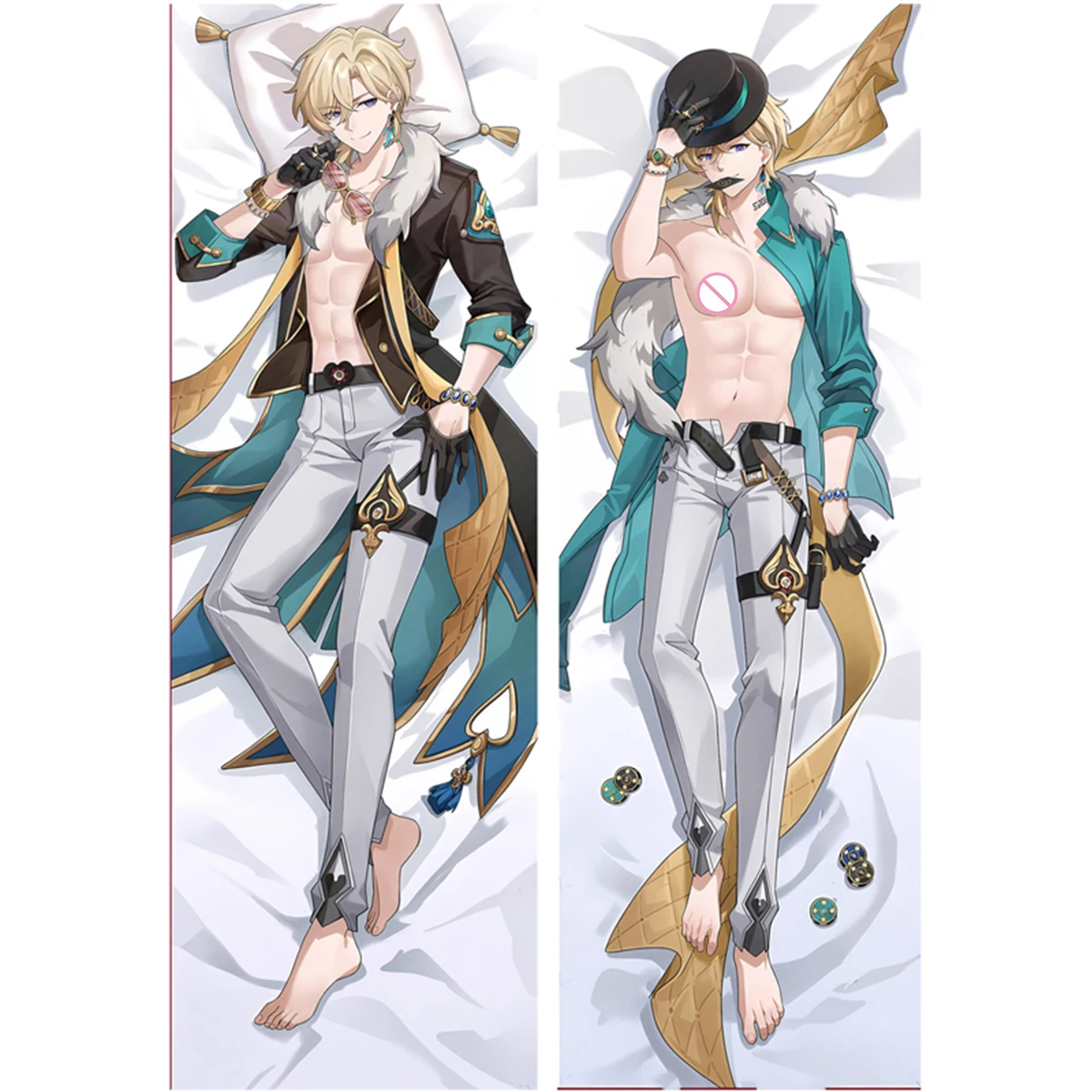 

Чехол с авантюрином Dakimakura, аниме-игра для мальчиков, Kakavasha Waifu Otaku, длинная наволочка в натуральную величину, обнимающая равную тело