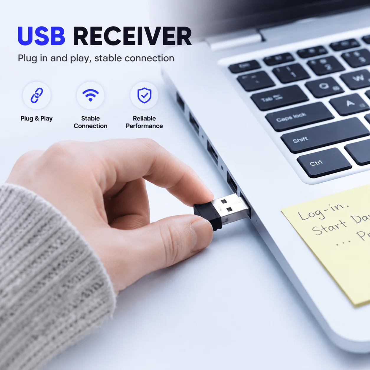 Receptor USB Dongle para Mouse - Gaming Keyboard Wireless avaliação e preço