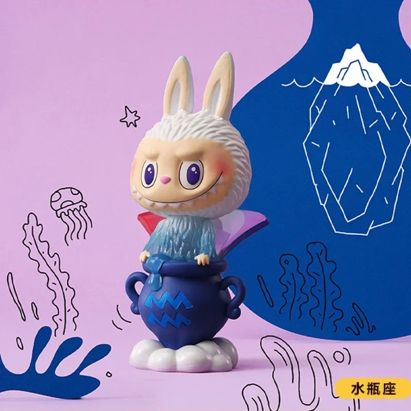 POP MART LABUBU THE MONSTERS 星座シリーズ ブラインドボックス おもちゃ ゲスバッグ ミステリーボックス ミステリーカイシャ アクションフィギュア キュートモデル
