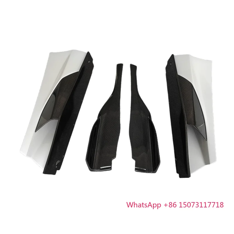 

Carbon Fiber 720s 765 Side Skirts Car Under Extension Body Kit Auto Side Bumper Parts Automotive Automobiles Exterior