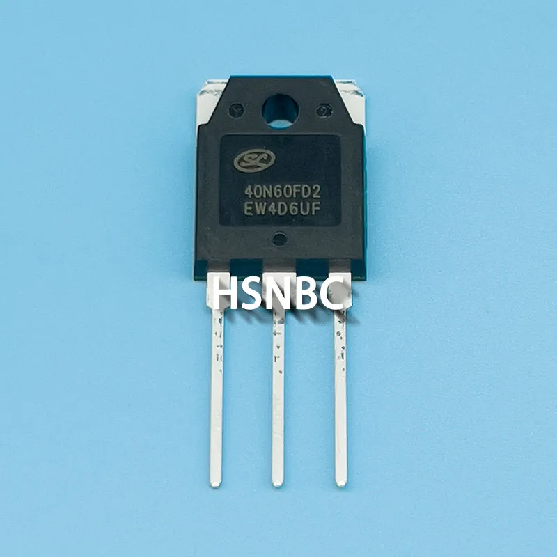 10Pcs/Lot SGT40N60FD2PN SGT40N60FD2 40N60FD2 40N60 TO-3P 600V 40A IGBT Power Transistor 100% New Original