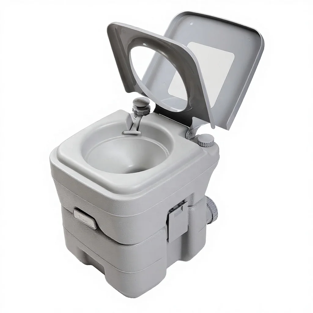 

Mini Durable Portable Toilet with Modern Design for Camping RV Camper Van & Outdoor Use