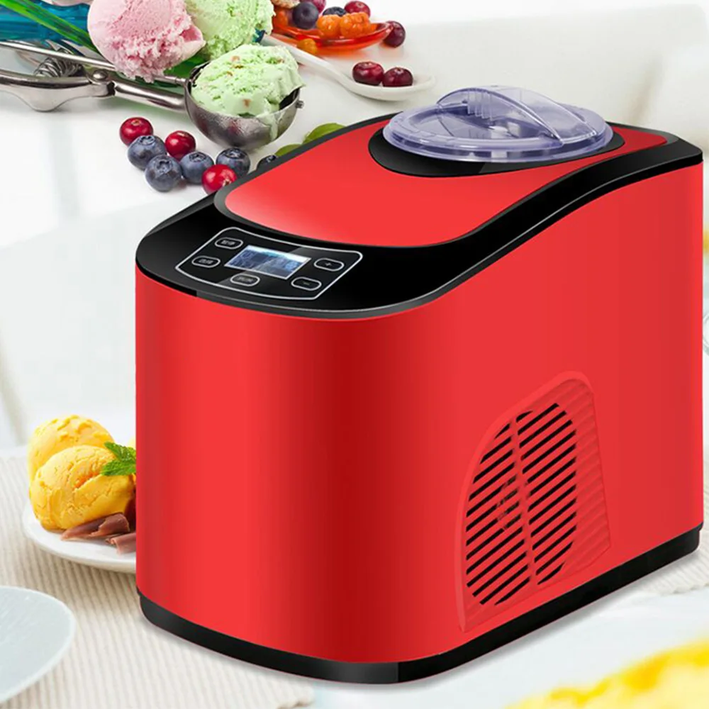 Macchina per il gelato da 1,5 litri Macchina per il gelato fatta in casa automatica veloce Intelligente � � �  �  � �  � �ާ � � �  � �